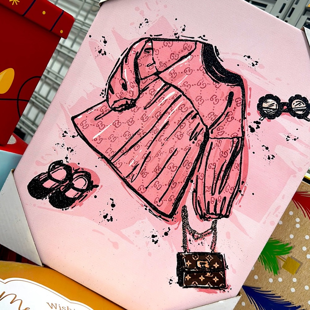🎀 DESIGNER AUTHENTIC WALL ART 🖼️